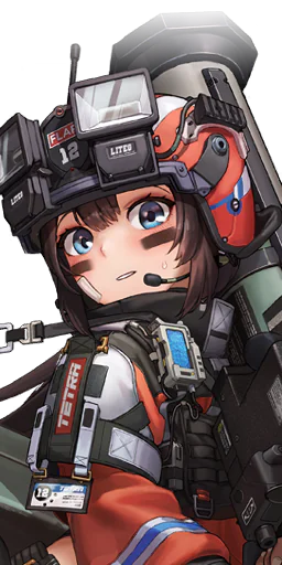 Mica an SR Supporter Nikke from Tetra