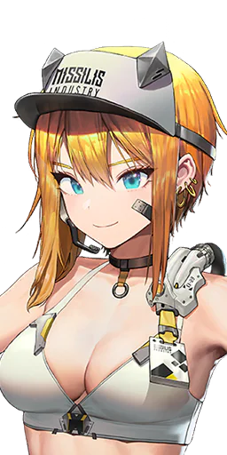 Maxwell an SSR Attacker Nikke from Missilis