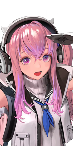 Pepper an SSR Supporter Nikke from Missilis