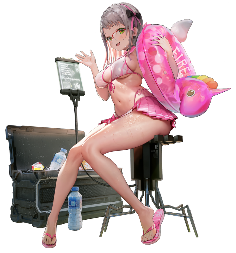 Neon: Blue Ocean Portrait