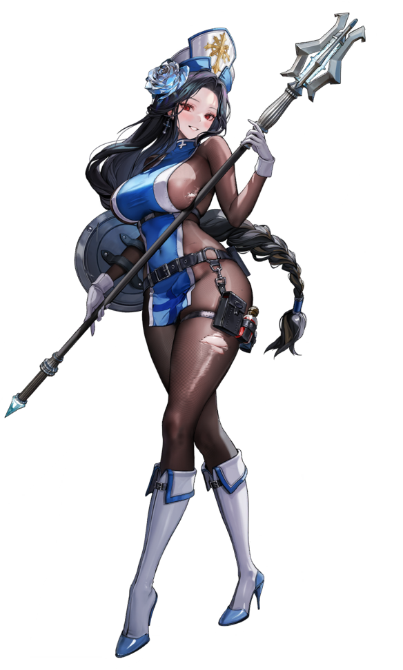 Maiden: Ice Rose Portrait