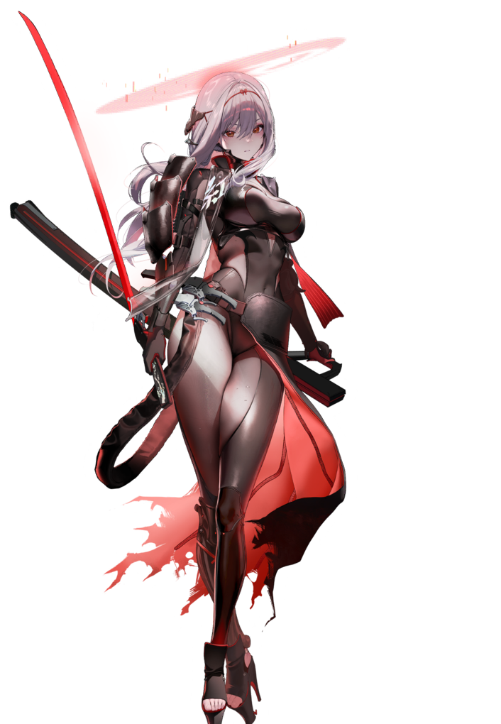 Scarlet: Black Shadow Portrait